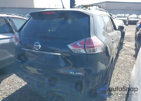 2015 Nissan Rogue Sl из США, поврежденный, VIN 5N1AT2MV5FC840890
